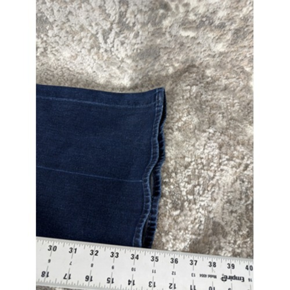 Mother Flare Jeans Womens 29 Blue Dark Wash Mid Rise Stretch Denim - Picture 6 of 12